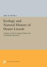 Ecology and Natural History of Desert Lizards: Analyses of the Ecological Niche and Community Structure