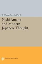 Nishi Amane and Modern Japanese Thought