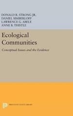 Ecological Communities: Conceptual Issues and the Evidence