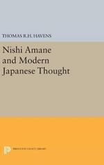 Nishi Amane and Modern Japanese Thought