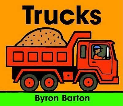 Trucks Board Book - Byron Barton - cover