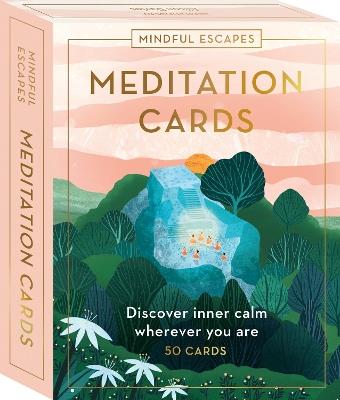 Mindful Escapes Meditation Cards: Discover inner calm wherever you are - 55 cards - Alison Davies - cover