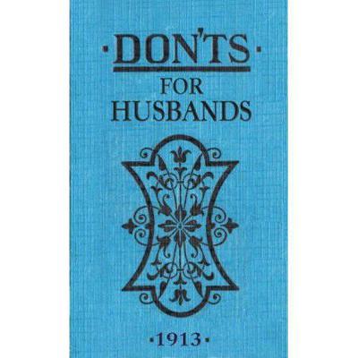 Don'ts for Husbands - Blanche Ebbutt - cover