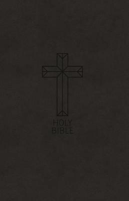 NKJV, Thinline Bible, Compact, Leathersoft, Black, Red Letter, Comfort Print: Holy Bible, New King James Version - Thomas Nelson - cover