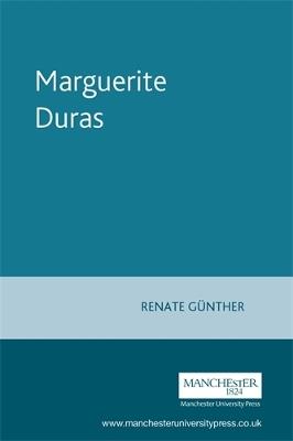 Marguerite Duras - Renate Gunther - cover