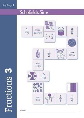 Fractions, Decimals and Percentages Book 3 (Year 3, Ages 7-8) - Hilary Schofield & Sims,Koll,Mills - cover