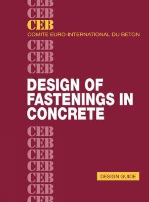 Design of Fastenings in Concrete - cover