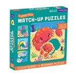 Galison: Match-Up Puzzles - Ocean Babies 6 Beginner Puzzles