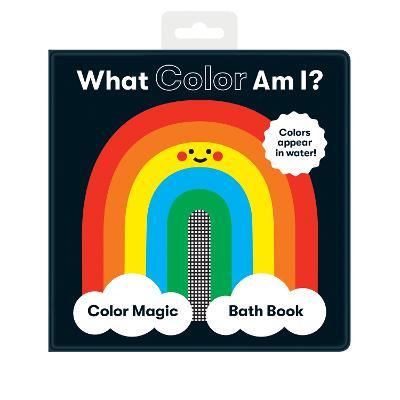 What Color Am I? Color Magic Bath Book - Mudpuppy - cover