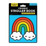 Rainbow World Crinkle Fabric Stroller Book