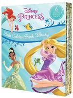 Disney Princess Little Golden Book Library (Disney Princess): Tangled; Brave; The Princess and the Frog; The Little Mermaid; Beauty and the Beast; Cinderella