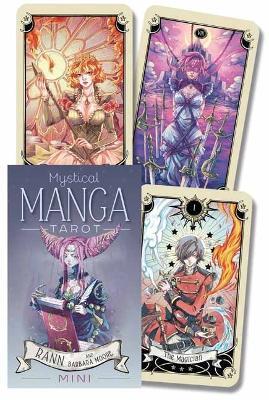 Mystical Manga Tarot Mini Deck - Barbara Moore,Rann - cover