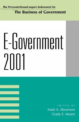 E-Government 2001 - cover