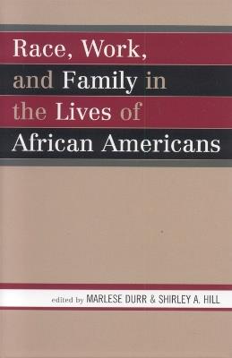 Race, Work, and Family in the Lives of African Americans - cover