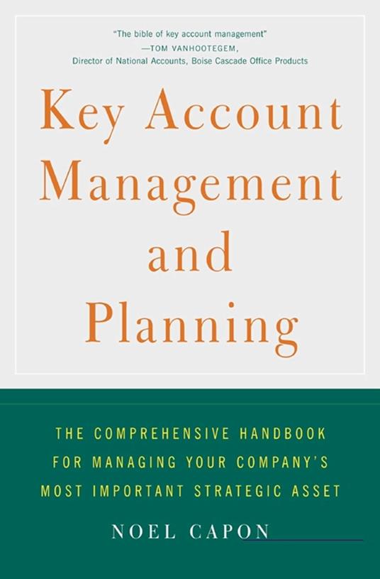 Key Account Management and Planning