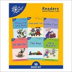 Phonic Books Dandelion Readers Set 2 Units 1-10 Sam and Tim (Alphabet Code Blending 4 and 5 Sound Words): Decodable Books for Beginner Readers Alphabet Code Blending 4 and 5 Sound Words