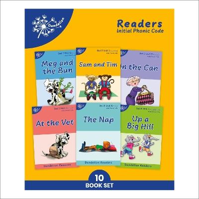 Phonic Books Dandelion Readers Set 2 Units 1-10 Sam and Tim (Alphabet Code Blending 4 and 5 Sound Words): Decodable Books for Beginner Readers Alphabet Code Blending 4 and 5 Sound Words - Phonic Books - cover