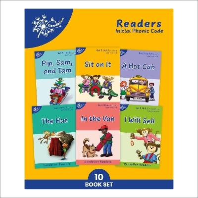 Phonic Books Dandelion Readers Set 3 Units 1-10 Sit on It (Alphabet Code Blending 4 and 5 Sound Words): Decodable Books for Beginner Readers Alphabet Code Blending 4 and 5 Sound Words - Phonic Books - cover