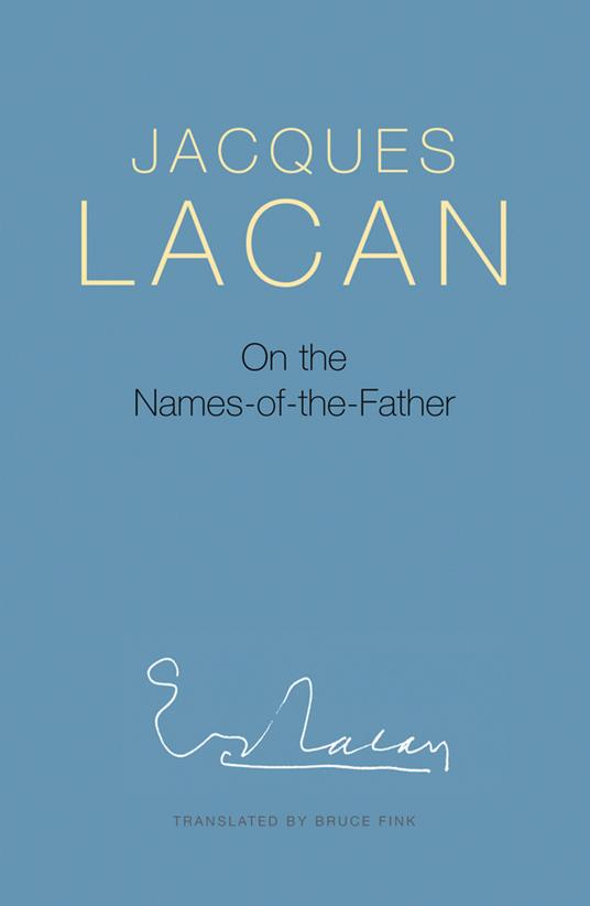 On the Names-of-the-Father - Jacques Lacan - cover