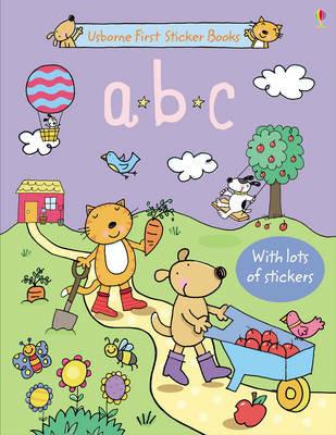 ABC sticker book. Con adesivi. Ediz. illustrata - copertina