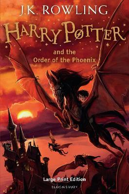 Harry Potter and the Order of the Phoenix: Large Print Edition - J.K. Rowling - cover