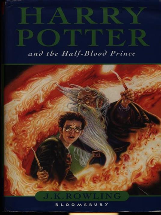 Harry Potter and the half-blood prince - J. K. Rowling - copertina