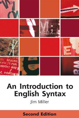 An Introduction to English Syntax - Jim Miller - cover