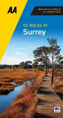 50 Walks in Surrey - cover