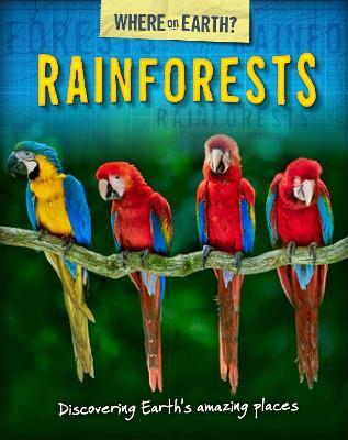 The Where on Earth? Book of: Rainforests - Susie Brooks - cover