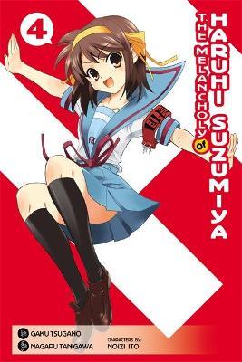 The Melancholy of Haruhi Suzumiya, Vol. 4 (Manga) - Nagaru Tanigawa,Gaku Tsugano - cover