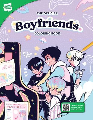 The Official Boyfriends. Coloring Book: 46 original illustrations to color and enjoy - refrainbow,WEBTOON Entertainment,Walter Foster Creative Team - cover