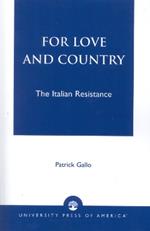 For Love and Country: The Italian Resistance