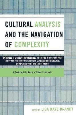 Cultural Analysis and the Navigation of Complexity - cover