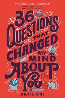 36 Questions That Changed My Mind about You - Vicki Grant - cover