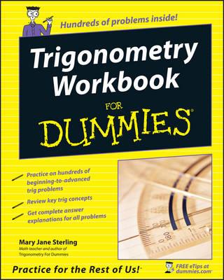 Trigonometry Workbook For Dummies - Mary Jane Sterling - cover