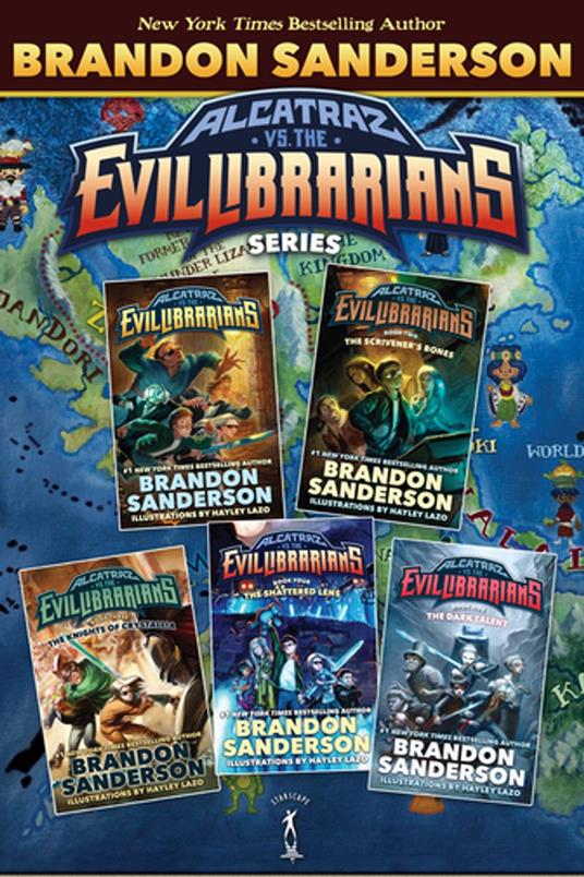 Alcatraz vs. The Evil Librarians Series - Brandon Sanderson,Hayley Lazo - ebook