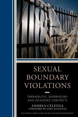 Sexual Boundary Violations: Therapeutic, Supervisory, and Academic Contexts - Andrea Celenza - cover