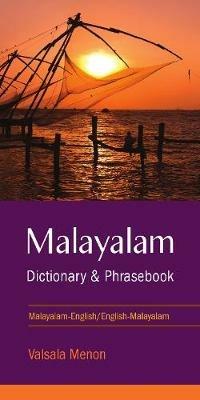 Malayalam-English/English-Malayalam Dictionary & Phrasebook - Vasala Menon - cover