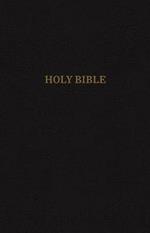 KJV Holy Bible: Personal Size Giant Print with 43,000 Cross References, Black Bonded Leather, Red Letter, Comfort Print: King James Version