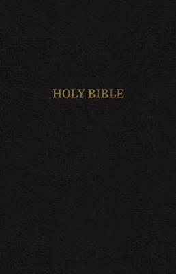 KJV Holy Bible: Personal Size Giant Print with 43,000 Cross References, Black Bonded Leather, Red Letter, Comfort Print: King James Version - Thomas Nelson - cover