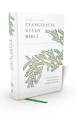 Evangelical Study Bible: Christ-centered. Faith-building. Mission-focused. (NKJV, Hardcover, Red Letter, Large Comfort Print): Christ-centered. Faith-building. Mission-focused. - Thomas Nelson - cover