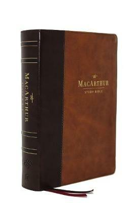 ESV, MacArthur Study Bible, 2nd Edition, Leathersoft, Brown: Unleashing God's Truth One Verse at a Time - cover