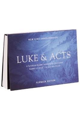 NKJV Luke/Acts Devotional, Flipback Edition, Red Letter, Paperback - Thomas Nelson - cover