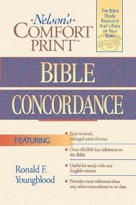 Comfort Print Bible Concordance - Thomas Nelson - cover