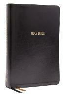 KJV, Foundation Study Bible, Large Print, Leathersoft, Black, Red Letter, Comfort Print: Holy Bible, King James Version