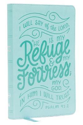 NKJV, Thinline Youth Edition Bible, Verse Art Cover Collection, Leathersoft, Teal, Red Letter, Comfort Print: Holy Bible, New King James Version - Thomas Nelson - cover