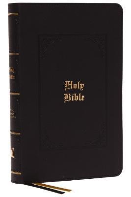 KJV, Personal Size Large Print Reference Bible, Vintage Series, Leathersoft, Black, Red Letter, Thumb Indexed, Comfort Print: Holy Bible, King James Version - Thomas Nelson - cover