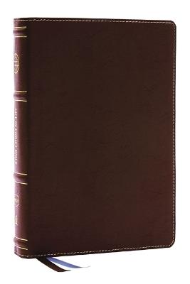 Life in Christ Bible: Discovering, Believing, and Rejoicing in Who God Says You Are  (NKJV, Brown Bonded Leather, Red Letter, Comfort Print) - Thomas Nelson - cover