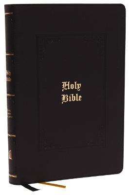 KJV Holy Bible: Large Print with 53,000 Center-Column Cross References, Black Leathersoft, Red Letter, Comfort Print (Thumb Indexed): King James Version - Thomas Nelson - cover