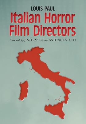 Italian Horror Film Directors - Louis Paul - cover